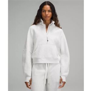 Scuba Oversized Funnel-Neck Half Zip
